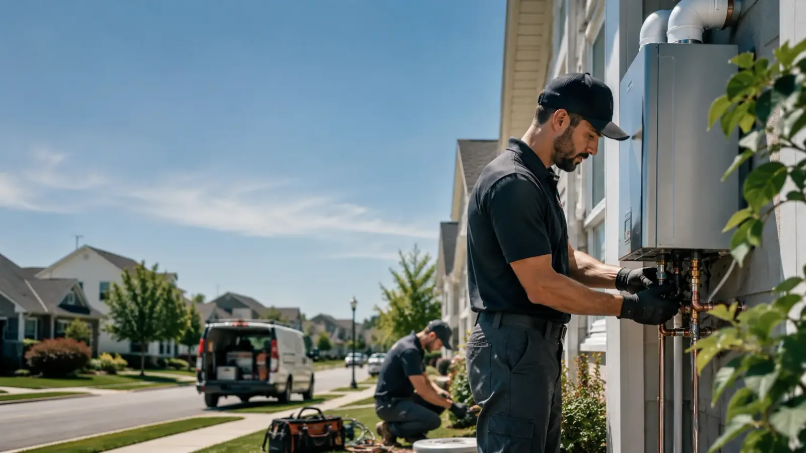 Tankless Water Heater Installation in Vida, MT